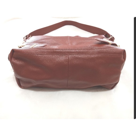 Mia Capella Pebble Leather Large Slouch Shoulder Bag - Picture 2 of 4